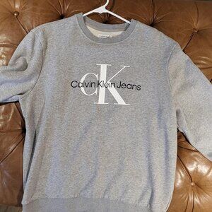 Calvin Klein Men's Grey Sweatshirt